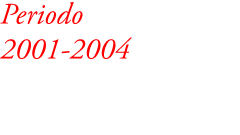 Periodo 2001-2014